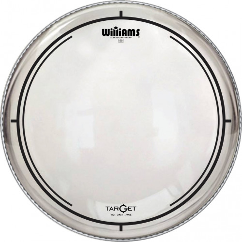 W2-7MIL-10 Target Series Clear Пластик для том-барабана 10", прозрачный, Williams
