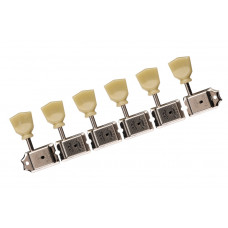 SD91-HAPM-SL-N-L6 Колки для гитары 6л, локовые, никель, Gotoh