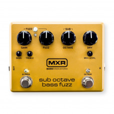 M287 MXR Sub Octave Bass Fuzz Педаль эффектов, басовая, Dunlop M287 MXR Sub Octave Bass Fuzz Педаль эффектов, басовая, Dunlop