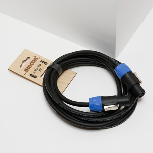 SC225-SPSP-7m Кабель акустический гибкий, 2x2,5мм, Speakon, 7м, SHNOOR