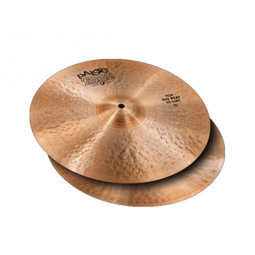 0001064015 2002 Black Big Beat Hi Hat Две тарелки 15", Paiste