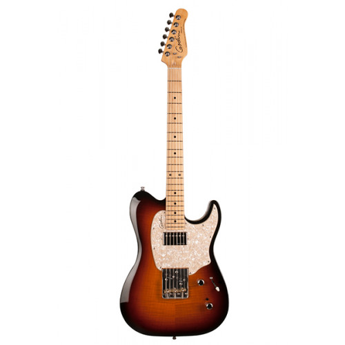 046966 Stadium '59 Vintage Burst Flame MN Электрогитара, санберст, Godin