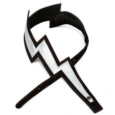 25LNBT00 Lightning Bolt Ремень для гитары, замша, Planet Waves