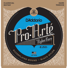EJ50 PRO ARTE Струны для классической гитары нейлоновые Hard D`Addario EJ50 PRO ARTE Струны для классической гитары нейлоновые Hard D`Addario