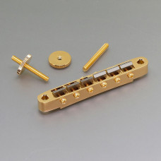 Ti104B-GG Бридж (струнодержатель), золото, Gotoh Ti104B-GG Бридж (струнодержатель), золото, Gotoh