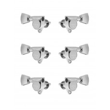 SG301-04-C-L3+R3 Колки для гитары 3+3, хром, Gotoh