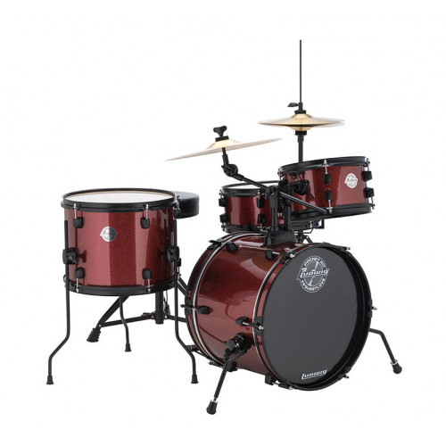 LC178X025 Pocket Kit Questlove Барабанная установка, красная, Ludwig