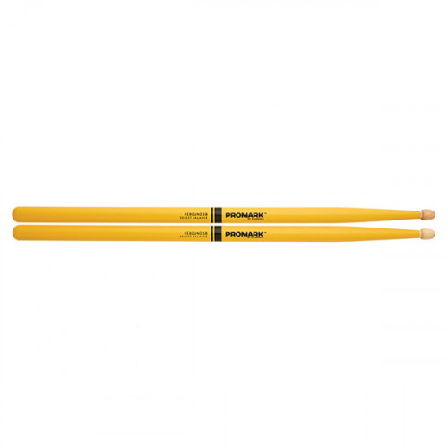 RBH565AW-YELLOW 5A Rebound Барабанные палочки, желтые, смещенный баланс, орех гикори, ProMark RBH565AW-YELLOW 5A Rebound Барабанные палочки, желтые, смещенный баланс, орех гикори, ProMark