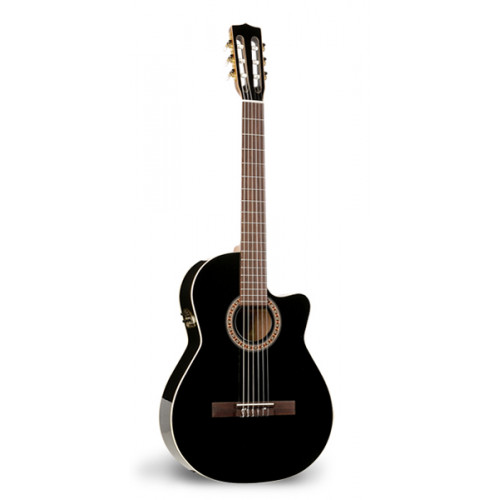 041701 Hybrid CW Black Crescent TRIC Электро-акустическая классическая гитара, с футляром, La Patrie 041701 Hybrid CW Black Crescent TRIC Электро-акустическая классическая гитара, с футляром, La Patrie