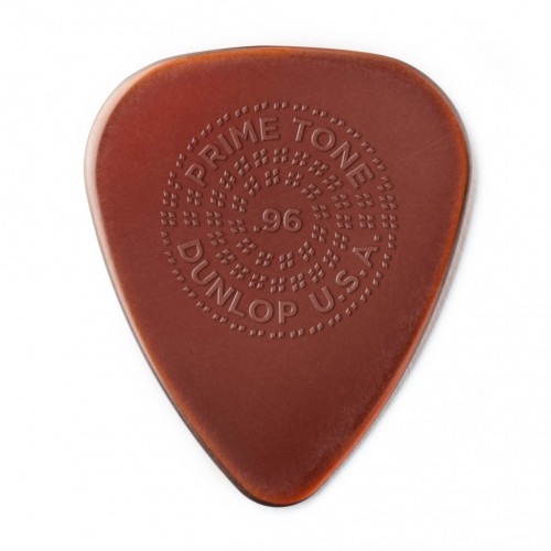 510R.96 Primetone Медиаторы, 12шт, толщина 0.96 мм, с насечкой, стандартные, Dunlop