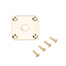 MX1708GD Накладка выходного разъема гитары, золото, Musiclily MX1708GD Накладка выходного разъема гитары, золото, Musiclily