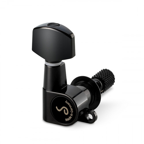 10040423.01.55 M6 Mini Toplocking Комплект одиночной колковой механики, 3л+3п, мал, ч.хром, Schaller 10040423.01.55 M6 Mini Toplocking Комплект одиночной колковой механики, 3л+3п, мал, ч.хром, Schaller