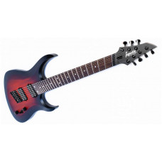 Shturm-7-ms-red-burst Электрогитара 7-струнная мультимензурная, красный санберст, Inspector Shturm-7-ms-red-burst Электрогитара 7-струнная мультимензурная, красный санберст, Inspector