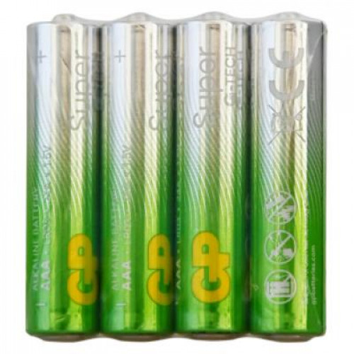 GP24AA21RA-2CRS4 Super Alkaline G-TECH Элемент питания ААА, алкалиновый, 4 шт, GP