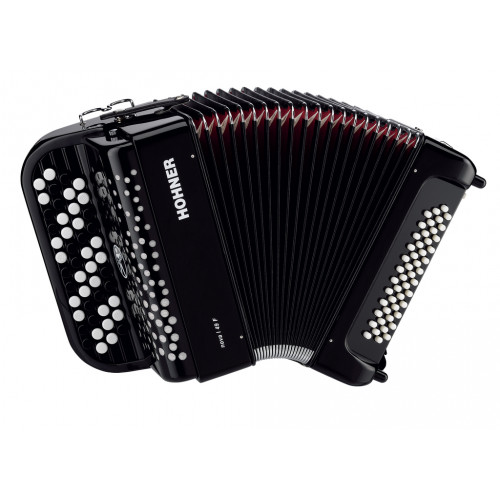 A4246 NOVA I 49 BLACK Аккордеон кнопочный с выборным аккомпанементом Hohner