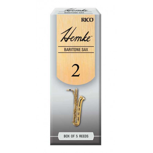 RHKP5BSX200 Hemke Трости для саксофона баритон, размер 2.0, 5шт, Rico