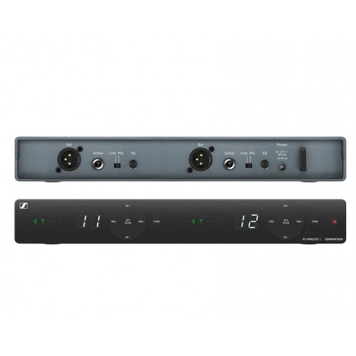 508278 EM-XSW 1 DUAL-B Приемник радиосистемы двухканальный, 614-638 МГц, Sennheiser