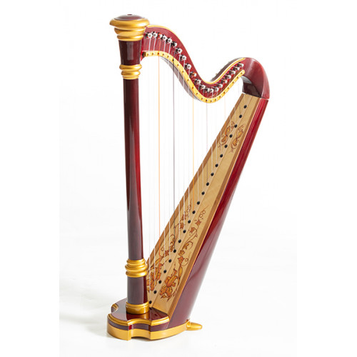 MLH0013 Capris Арфа 21 струнная (A4-G1), цвет махагони глянцевый, Resonance Harps