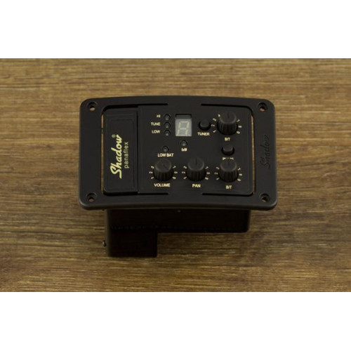 SH4012A PanaFlex Звукосниматель и предусилитель для акустической гитары, 6 датчиков, Shadow