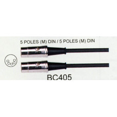 BC405-3M Кабель инструментальный, DIN (5pin) — DIN (5pin), Soundking