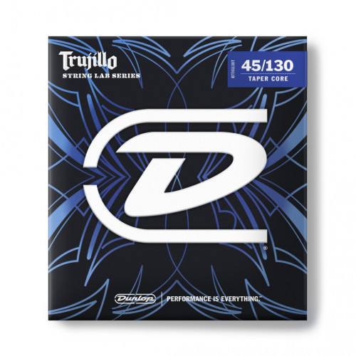 RTT45130T Robert Trujillo Icon Комплект струн для 5-стр бас-гитары, нерж.сталь, 45-130, Dunlop