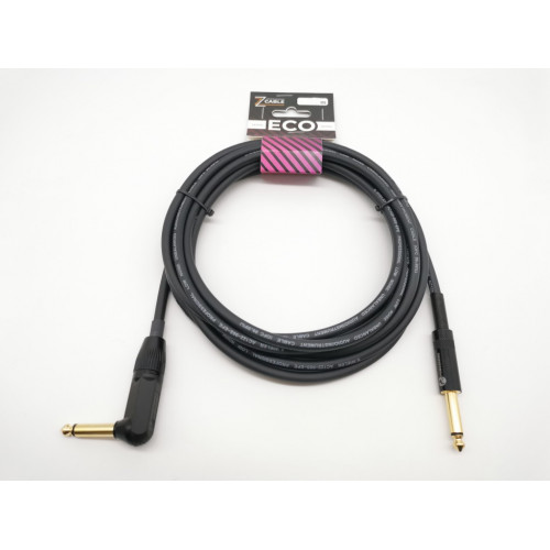 E58-JR-J-0400-0 Кабель инструментальный, 4м, прямой/угловой, ZZcable