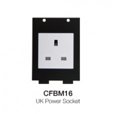 CFBM16 Floor Box Модуль коммутационной коробки, сетевая розетка тип G, Soundking