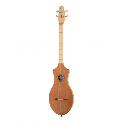 042517 M4 Merlin Mahogany EQ Дульцимер со звукоснимателем, Seagull