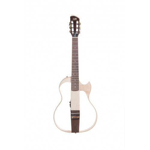 SG4SAD23 SG4 Сайлент-гитара, сапеле/тонировка темный орех, MIG Guitars