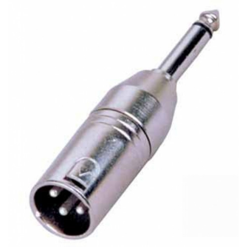 CA308 Переходник (разъем переходной) XLR штекер — 1/4'' моно штекер, Soundking