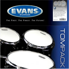 ETP-EC1CTD-S EC1 Coated Standard Набор пластика для том барабана 12"/13"/16", Evans ETP-EC1CTD-S EC1 Coated Standard Набор пластика для том барабана 12"/13"/16", Evans