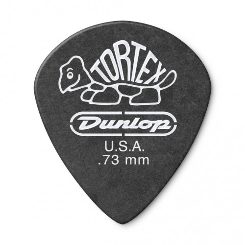 482P.73 Tortex Pitch Black Jazz III Медиаторы 12шт, толщина 0,73мм, Dunlop