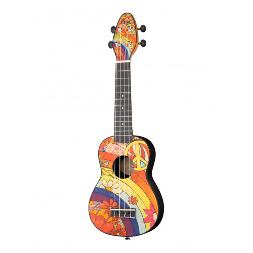 K2-68 Keiki Designer Series Укулеле сопрано, с чехлом и тюнером, Ortega