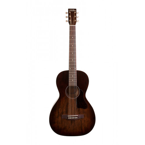 042395 Roadhouse Bourbon Burst A/E Электро-акустическая гитара, Parlor, с чехлом, Art & Lutherie
