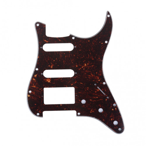 MX1382DT Защитная накладка гитары Fender Stratocaster HSS, 4 слоя, черепаший панцирь, Musiclily