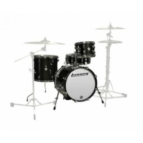 LC179XX016 Breakbeats Questlove Барабанная установка, черная, Ludwig