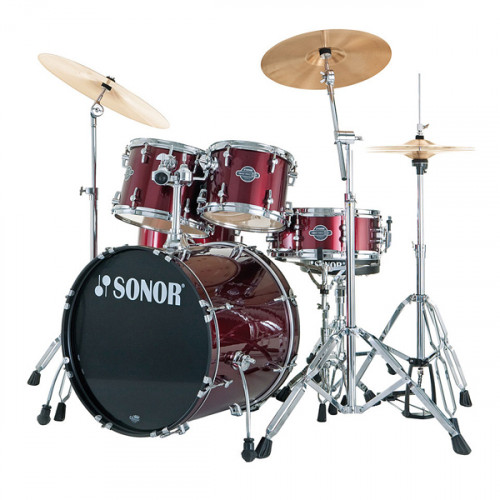 17206111 SFX 11 Studio Set WM NC 11228 Smart Force Xtend Барабанная установка, красная, б/тар, Sonor