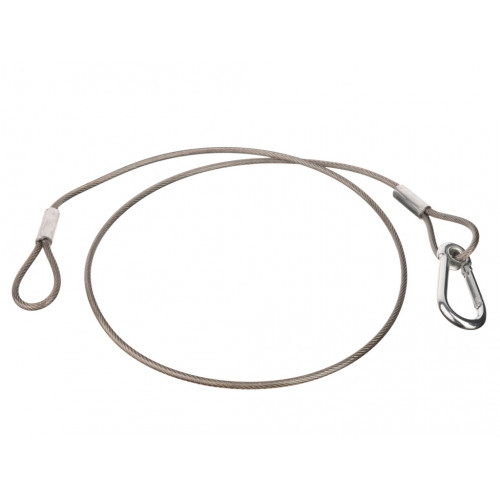 BXS04S760-PVC Страховочный трос, 760мм, 60кг, Laudio