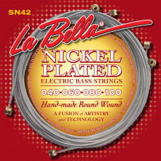 SN42 Комплект струн для 4-струнной бас-гитары 40-100 La Bella SN42 Комплект струн для 4-струнной бас-гитары 40-100 La Bella