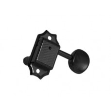 SD90-05M-BK-L3+R3 Колки для гитары 3+3, черные, Gotoh