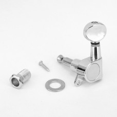 MX0692 Одиночный колок для гитары, правый, хром, Musiclily MX0692 Одиночный колок для гитары, правый, хром, Musiclily