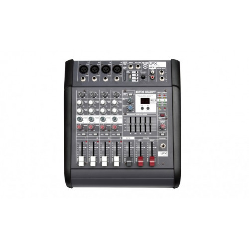 LFX-4DU Микшерный пульт c USB 4 канала 200 Вт LEEM LFX-4DU Микшерный пульт c USB 4 канала 200 Вт LEEM