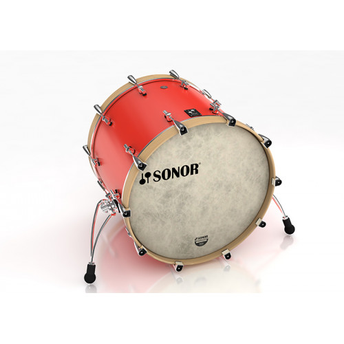 16122238 SQ1 2217 BD NM 17338 Бас-барабан 22" x 17", без кронштейна, красный, Sonor