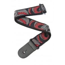 50D02 Woven Ремень для гитары текстильный, без наплечника, рисунок "Cranium" Planet Waves 50D02 Woven Ремень для гитары текстильный, без наплечника, рисунок "Cranium" Planet Waves