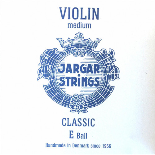 Violin-E-ball Classic Отдельная струна Ми/Е для скрипки, среднее натяжение, шарик, Jargar Strings Violin-E-ball Classic Отдельная струна Ми/Е для скрипки, среднее натяжение, шарик, Jargar Strings