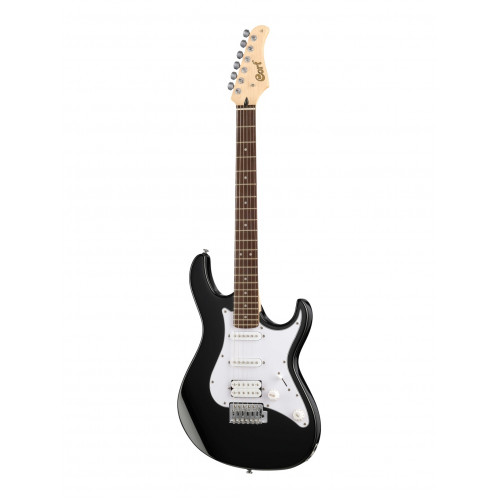 G200-BLK G Series Электрогитара, черная, Cort