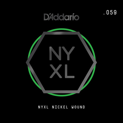 NYNW059 NYXL Отдельная струна для электрогитары, никелированная, 059, D'Addario