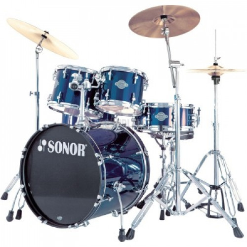 17203408 SFX 11 Stage Set WM 13004 Smart Force Xtend Барабанная установка, синяя, Sonor 17203408 SFX 11 Stage Set WM 13004 Smart Force Xtend Барабанная установка, синяя, Sonor
