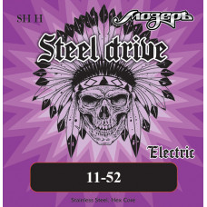 SH-H Steel Drive Комплект струн для электрогитары, сталь, 11-52, Мозеръ SH-H Steel Drive Комплект струн для электрогитары, сталь, 11-52, Мозеръ