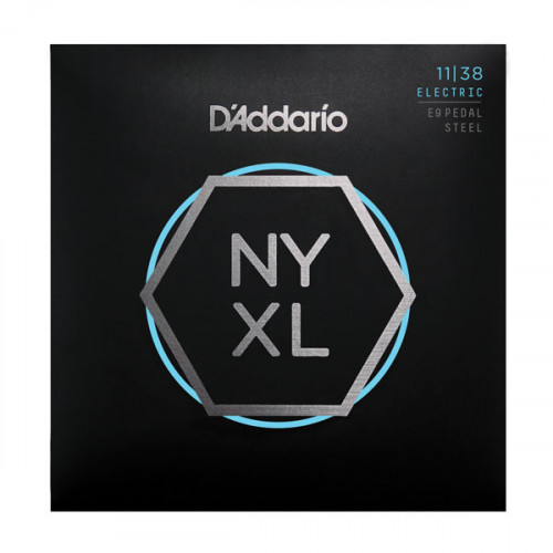 NYXL1138PS NYXL Комплект струн для педальной слайд-гитары E-9, Regular Light, 11-38, D'Addario NYXL1138PS NYXL Комплект струн для педальной слайд-гитары E-9, Regular Light, 11-38, D'Addario